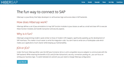 Desktop Screenshot of hibersap.org