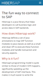 Mobile Screenshot of hibersap.org